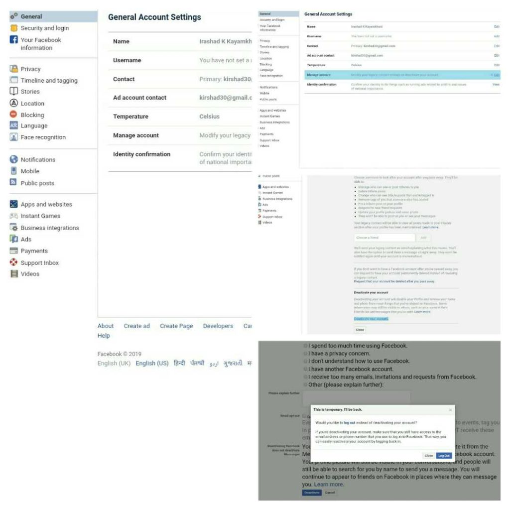 How to Deactivate Facebook Account 2020 2