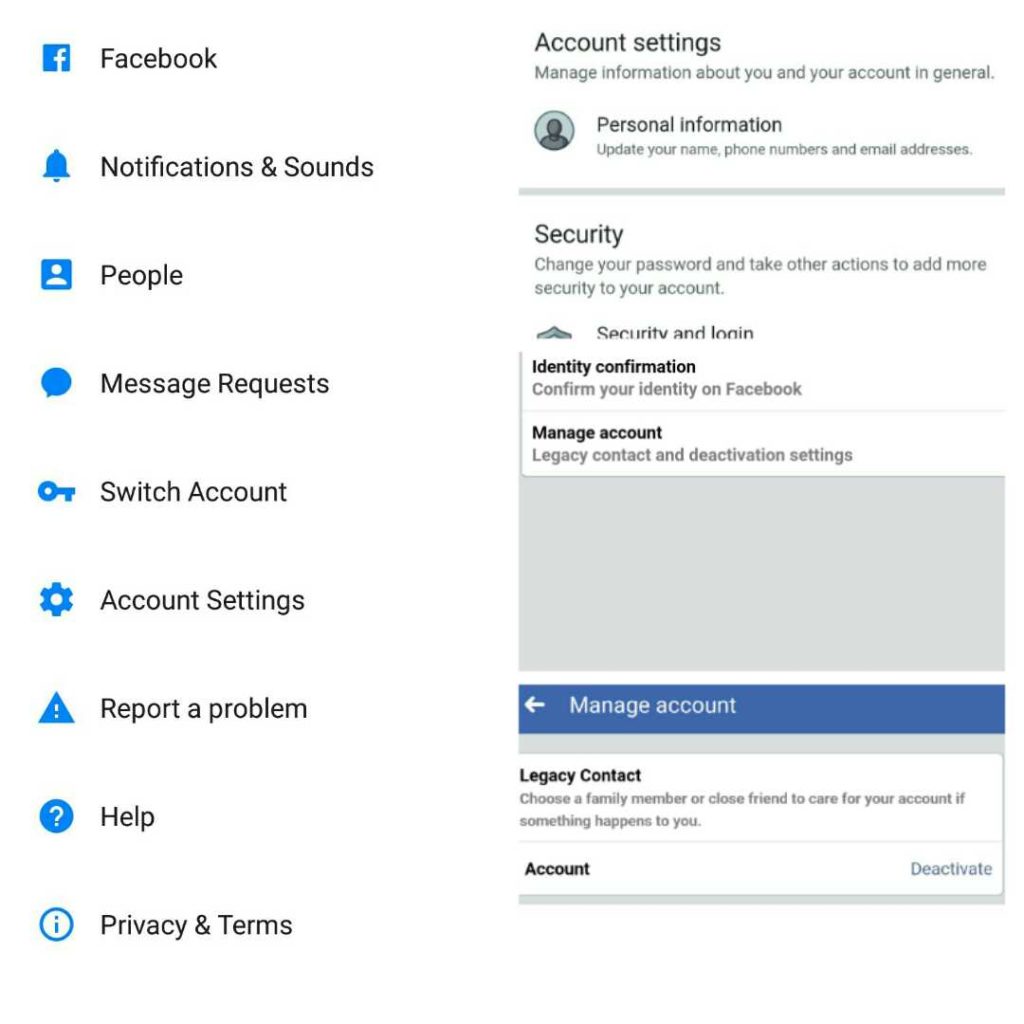 How to Deactivate Facebook Account 2020 4
