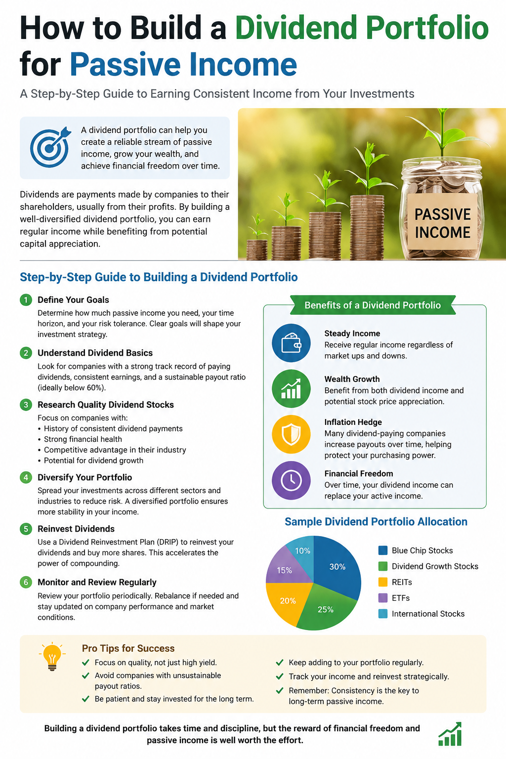 How to Build a Dividend Portfolio for Passive Income 1