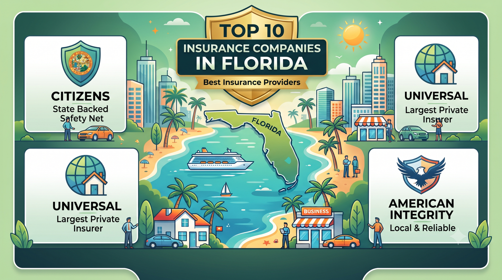 Top 10 Insurance Companies in Florida