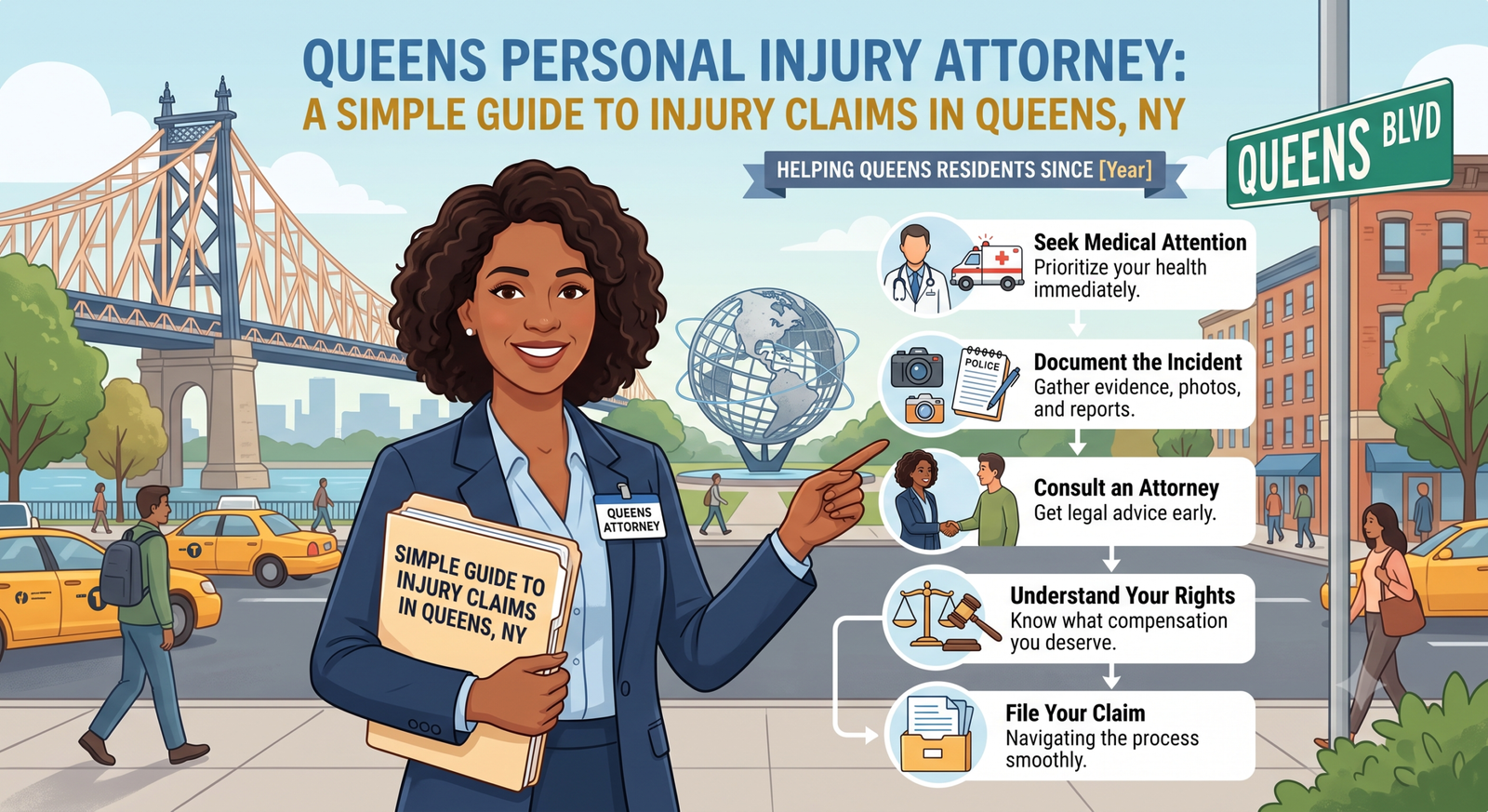 Queens personal injury attorney guide for injury claims